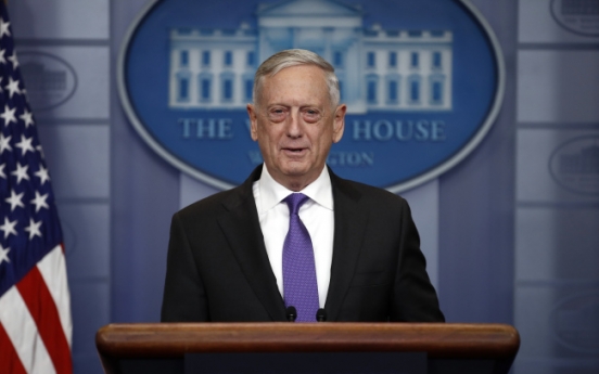 Mattis: Too early to judge inter-Korean talks