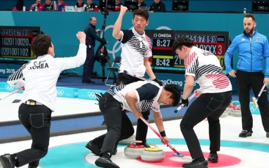 [PyeongChang 2018] Korean male curling team posts rare win against Italy