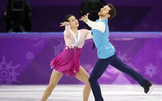 [PyeongChang 2018] Ice dancers dedicate 'Arirang' free dance to new home country