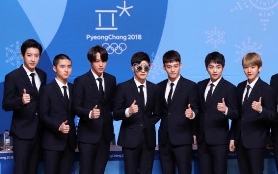 [PyeongChang 2018] EXO thrilled by PyeongChang closer, hopes to meet skeleton sensation Yun