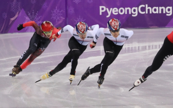 [PyeongChang 2018] S. Korea's Hwang Dae-heon wins silver, Lim Hyo-jun wins bronze in men's 500m short track