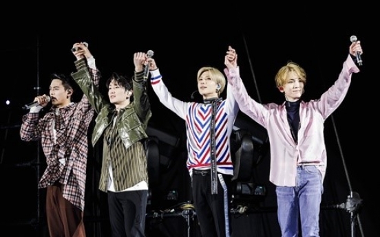 SHINee pays tribute to Jonghyun in Japan concert