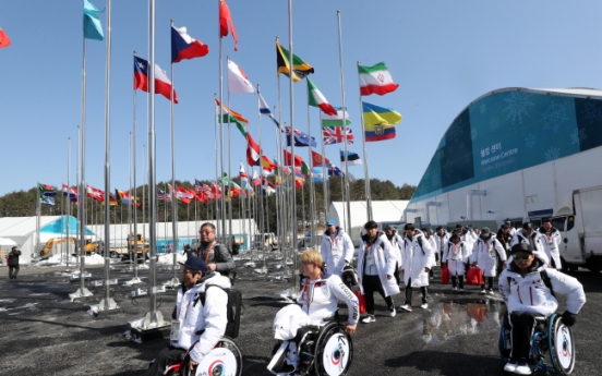 [PyeongChang 2018] S. Korean athletes arrive for PyeongChang Winter Paralympics