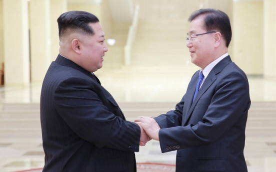 Kim, Moon's envoys discussed inter-Korean summit: NK media