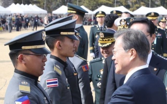 Moon calls for dialogue with N. Korea, increased deterrence