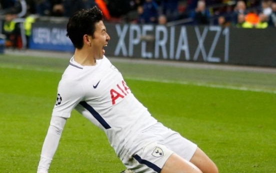 Tottenham's Son Heung-min scores 16th goal of season in Champions League action