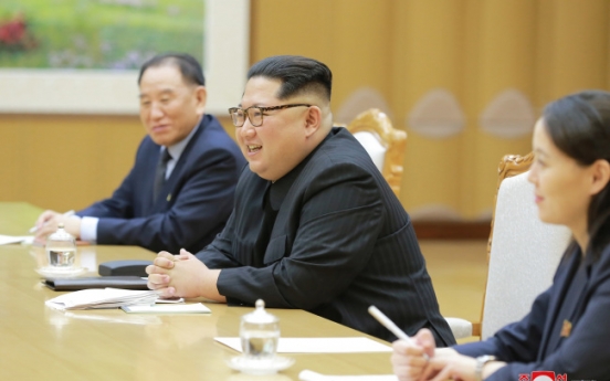 What pushed NK to form conciliatory mood?