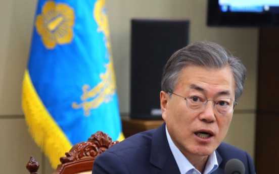 Moon says next two months critical to peace, denuclearization