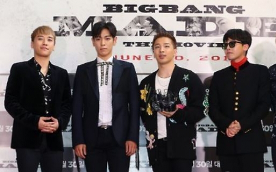 Big Bang dominates music streaming charts with 'Flower Road'