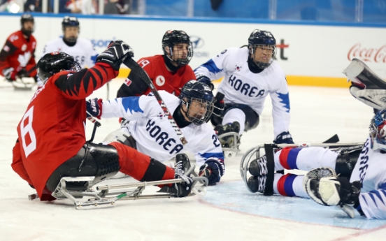 [PyeongChang 2018] S. Korea trounced 7-0 by Canada in ice hockey semifinals at PyeongChang Paralympics