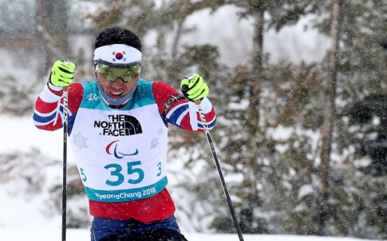 [PyeongChang 2018] S. Korea's Sin Eui-hyun finishes 5th in 15km sitting biathlon at PyeongChang Paralympics