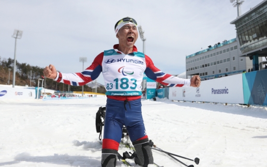 [PyeongChang 2018] Para Nordic skier Sin Eui-hyun becomes 1st S. Korean to win gold at Winter Paralympics