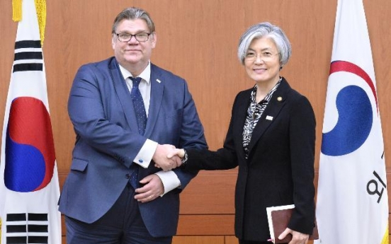 Koreas, US talks won't include denuclearization: Finnish FM