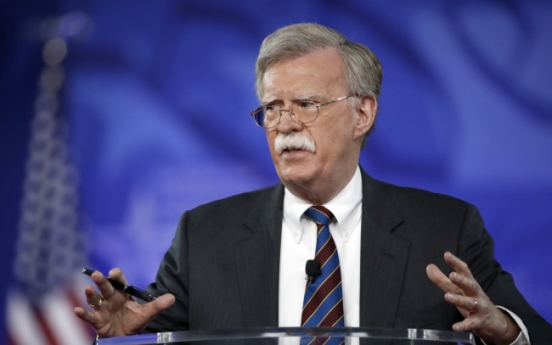 Korea to work closely with new US national security advisor Bolton: official