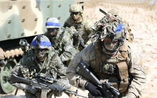 S. Korean, US troops begin joint field training