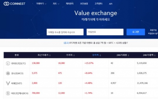 S. Korean crypto exchange CEO nabbed for embezzlement