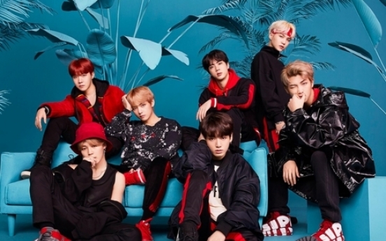 BTS' latest Japanese album tops Oricon's weekly chart