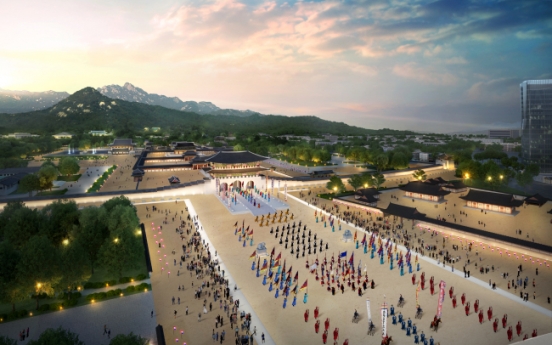 Seoul city embarks on project to expand Gwanghwamun Square