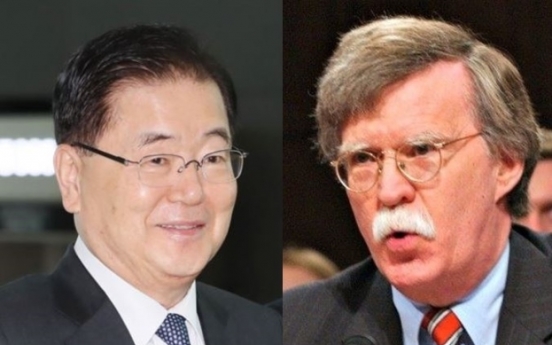 Top security advisers of S. Korea, US meet ahead of NK summits