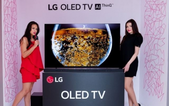 LG to start global sales of AI-powered OLED TVs