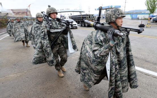 Military training on inter-Korean summit day still up in air