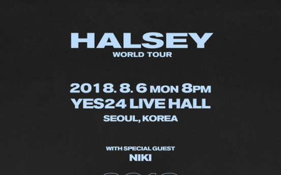 Halsey to hold first concert in Korea