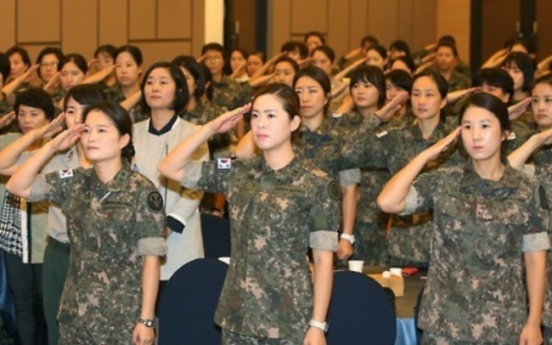 Military's ‘glass ceiling’ eliminated in South Korea