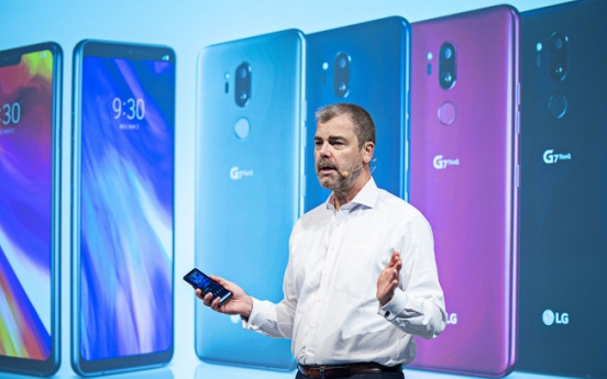 LG Electronics unveils G7 ThinQ in New York