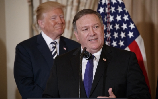 Pompeo vows to push for NK's denuclearization 'without delay'