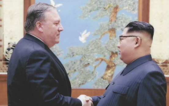 Pompeo heads to NK to establish 'framework' for summit