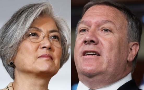 Foreign minister Kang to meet Pompeo in Washington