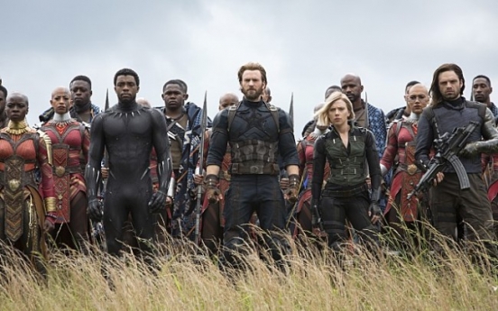 'Avengers 3' tops 10 mln admissions in S. Korea