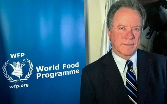 WFP chief to visit Seoul after his recent Pyongyang trip