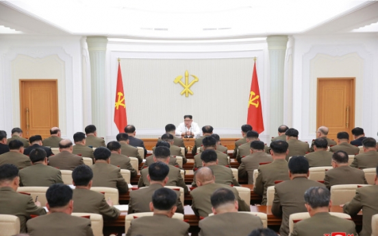 NK holds party's military commission meeting to decide on 'organizational' matters