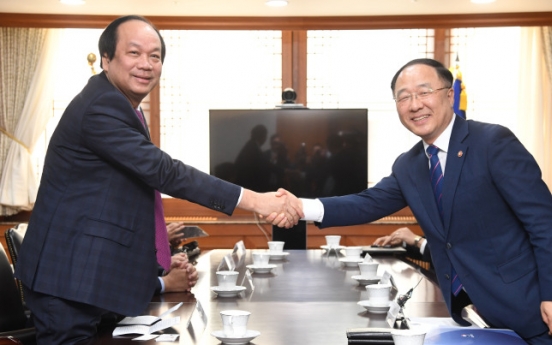 S. Korean, Vietnamese ministers discuss ways to enhance relations