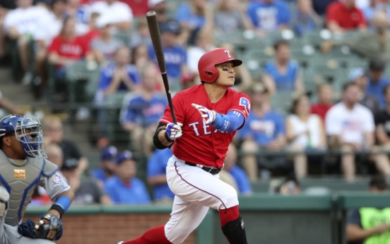 Rangers' Choo Shin-soo becomes top home run hitter from Asia