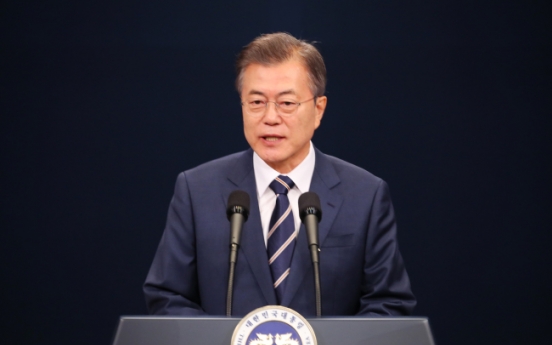 [Breaking] Latest inter-Korean summit comes at Kim's suggestion: Moon