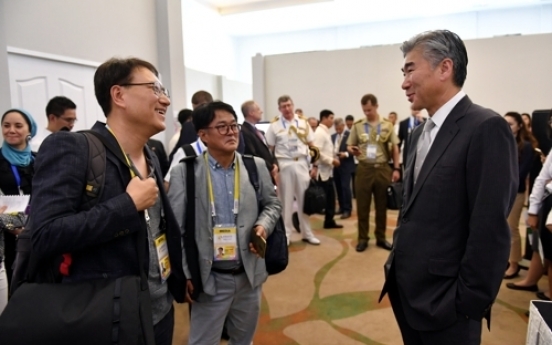 Amb. Sung Kim back in N. Korea for summit preparatory talks