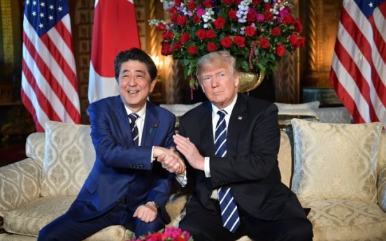 Trump, Abe agree to meet before N. Korea summit