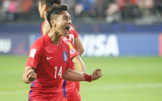 S. Korea's U-23 footballers stimulated by young forward's senior int'l debut