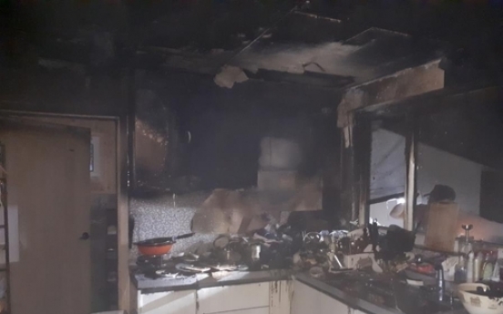 Cat blamed for fire at Jeju house