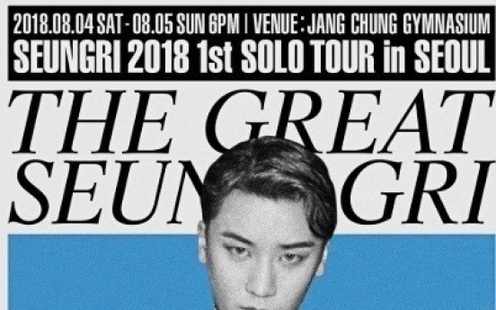 Seungri soars as solo artist