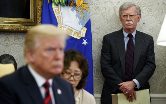 [US-NK Summit] Bolton to be in Singapore for US-N. Korea summit