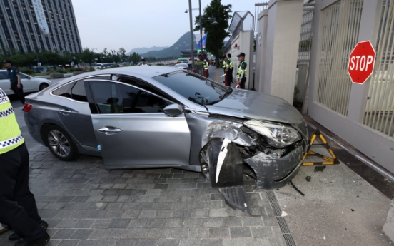 Gender equality ministry official slams car into US Embassy