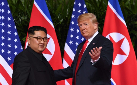 [US-NK Summit] Kim seen crafting image as Trump's equal, legitimate leader