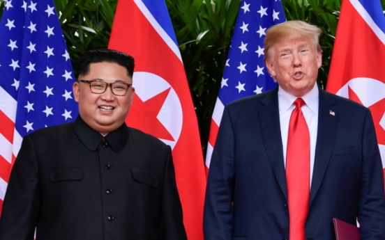 [US-NK Summit] Alone time: Trump, Kim Jong-un ditch aides to meet 1 on 1