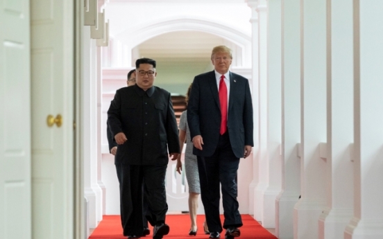 [US-NK Summit] Trump, Kim take first step toward peace on Korean Peninsula