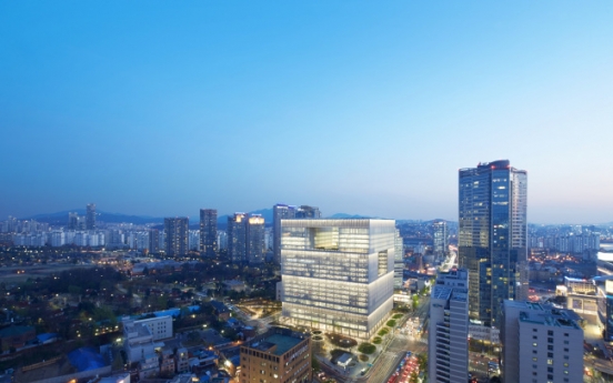 Amorepacific’s new headquarters building aims to become gateway to central Seoul