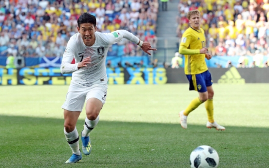 [World Cup] S. Korea, Sweden scoreless at halftime in Group F showdown