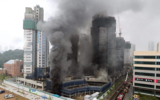 3 construction workers dead, 37 injured in Sejong fire